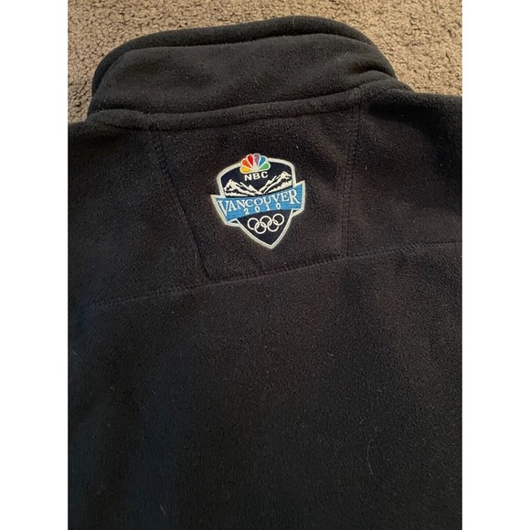 Men's NBC Local Media 2010 Vancouver Olympics Fleece Vest Medium - Picture 4 of 6